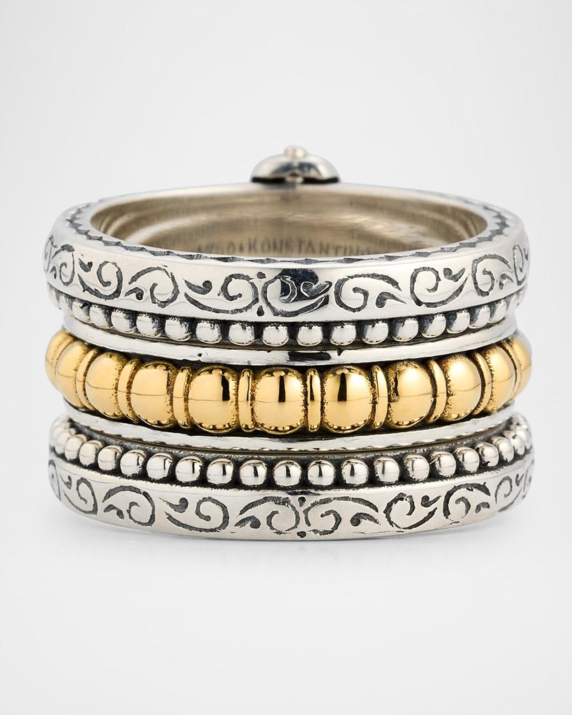 Konstantino Karia Lyre Ring