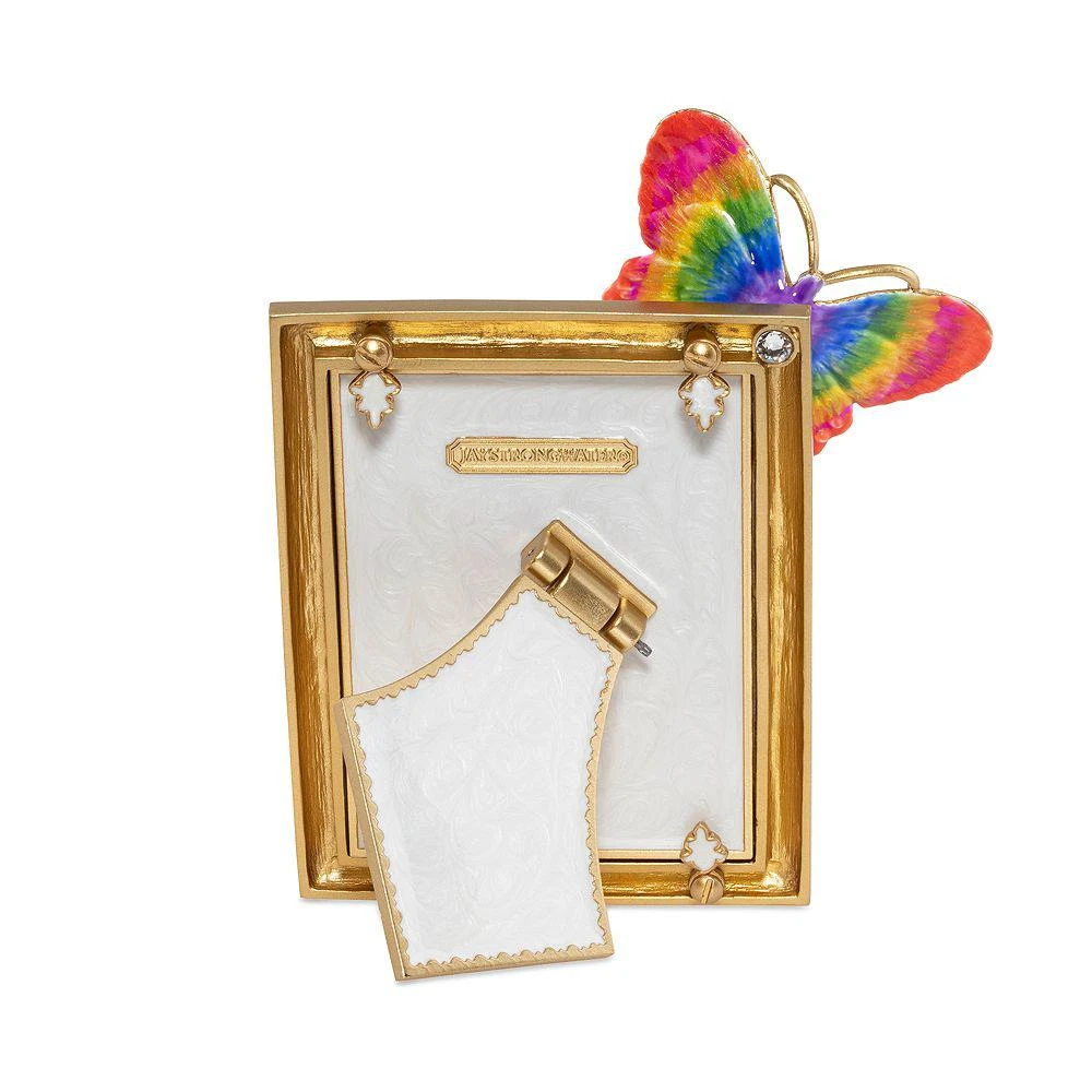 Jay Strongwater Nova Butterfly Frame, 3" x 4" 3