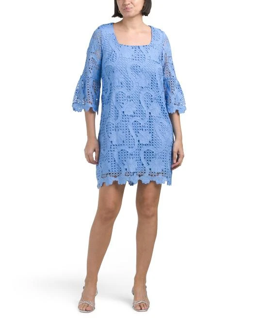 Shop Lace Three-quarter Bell Sleeve Shift Mini Dress on Sale at BeyondStyle Get 79% Off Lace Three-quarter Bell Sleeve Shift Mini Dress with Limited-Time Flash Deals, Exclusive Discounts, and Special Offers. Shop Lace Three-quarter Bell Sleeve Shift Mini Dress on Sale at BeyondStyle Get 79% Off Lace Three-quarter Bell Sleeve Shift Mini Dress with Limited-Time Flash Deals, Exclusive Discounts, and Special Offers.