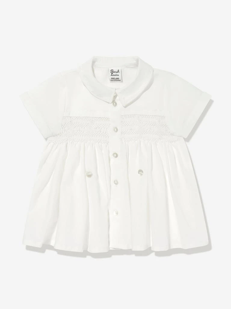 Sarah Louise Baby Boys Shorts Set in Ivory 3