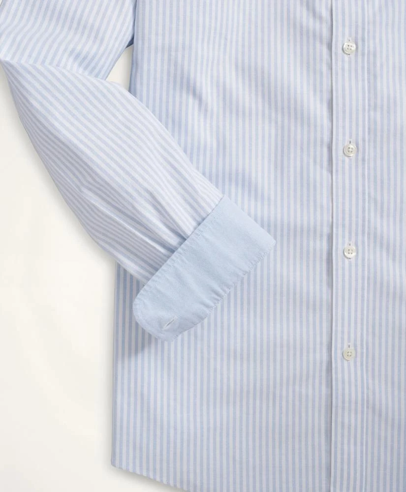 Brooks Brothers Stretch Madison Relaxed-Fit Sport Shirt, Non-Iron Bengal Stripe Oxford 3