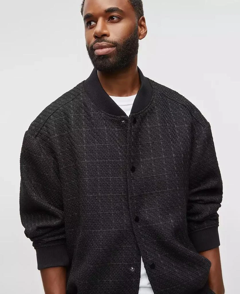 Mode of One Men's Tweed Bomber Jacket, Exclusively at Macy's 3