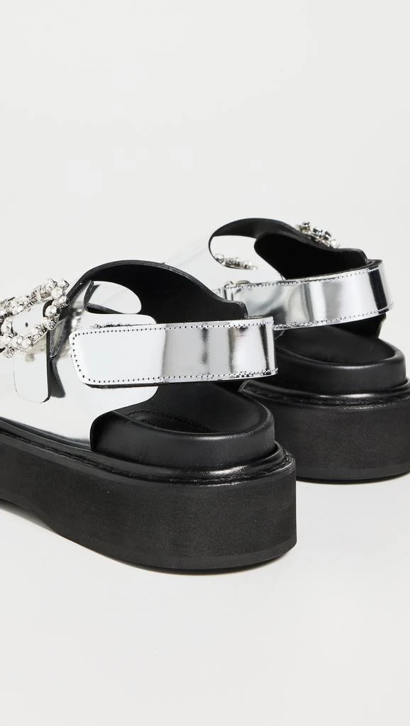 Simone Rocha Platform Sandals With Buckle 3