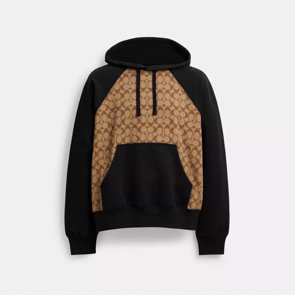 ★HOODHOOD★ Signature Logo Sweatshirt Black Signature Logo Pullover Hoodie (Black) – JBOOG