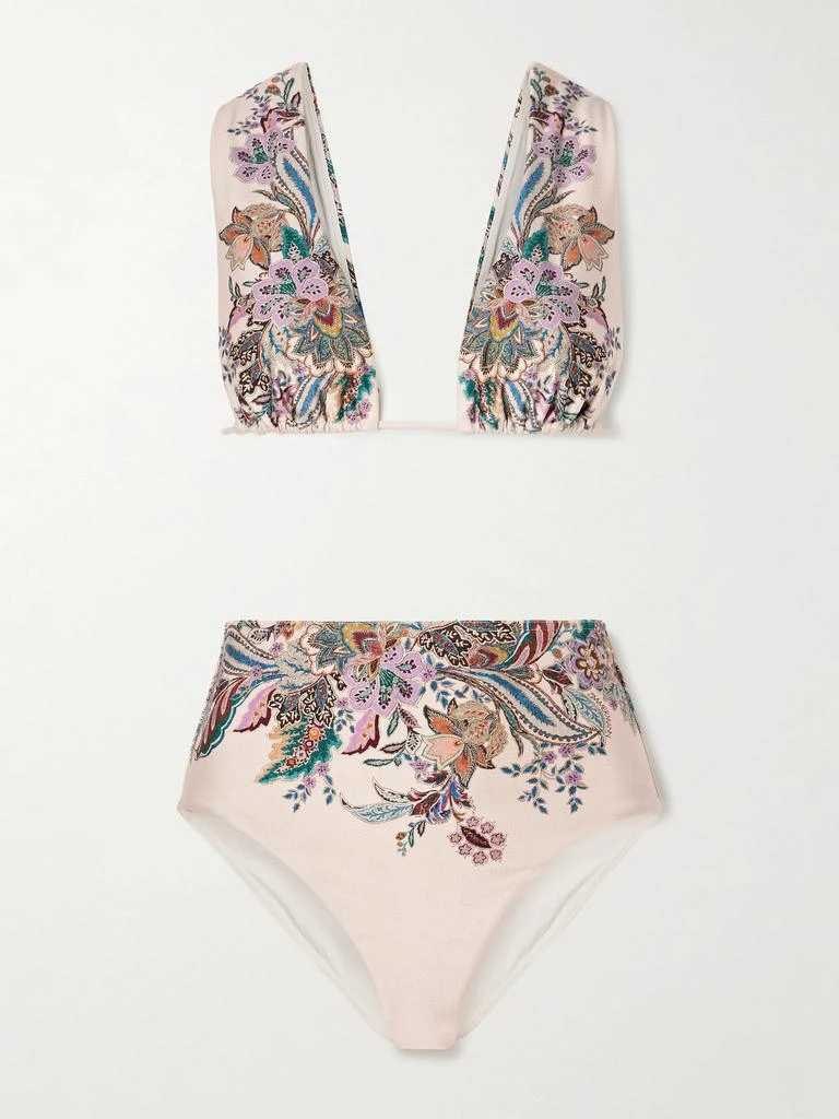 Zimmermann Rhiannon 花卉印花比基尼 1