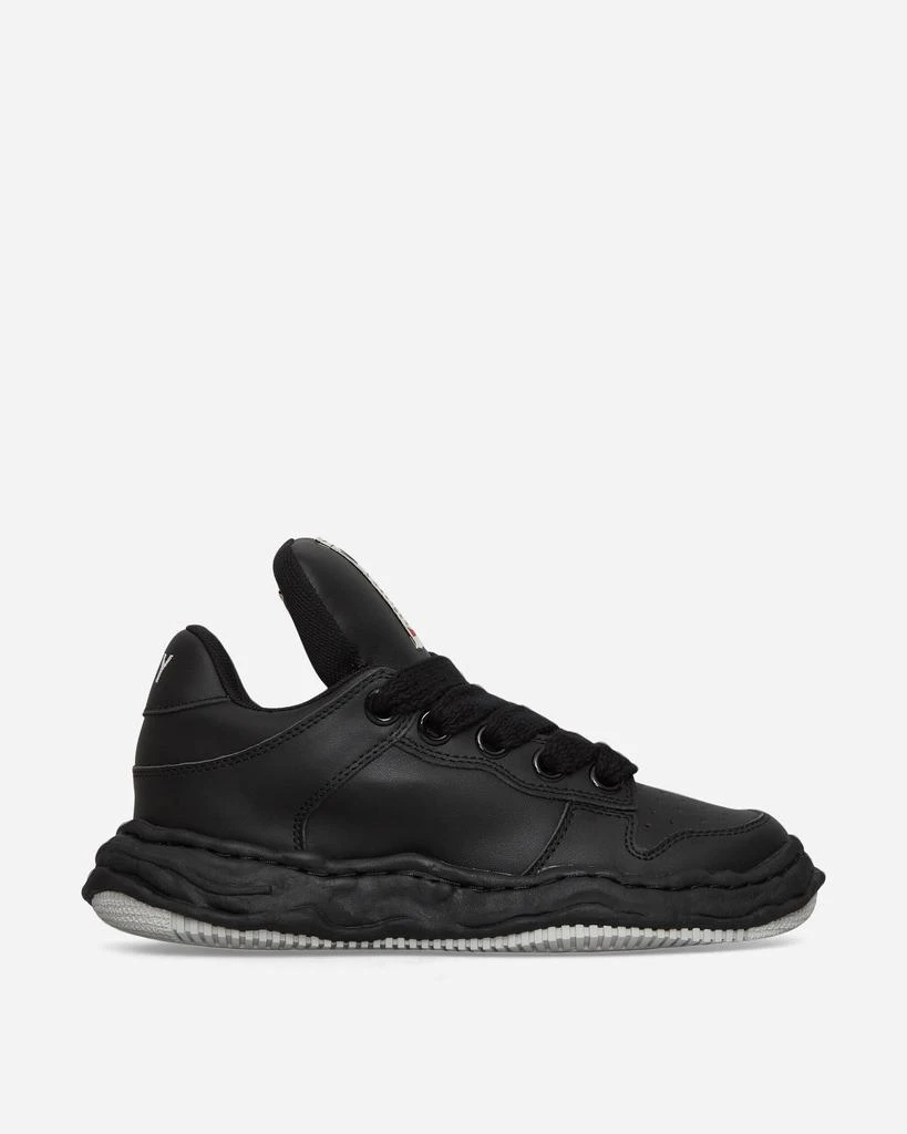 Maison MIHARA YASUHIRO Wayne Puffer OG Sole Leather Low Sneakers Black 1