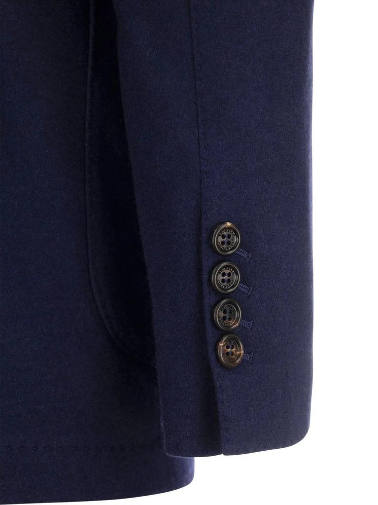 Brunello Cucinelli Brunello Cucinelli Single-Breasted Long Sleeved Blazer 4