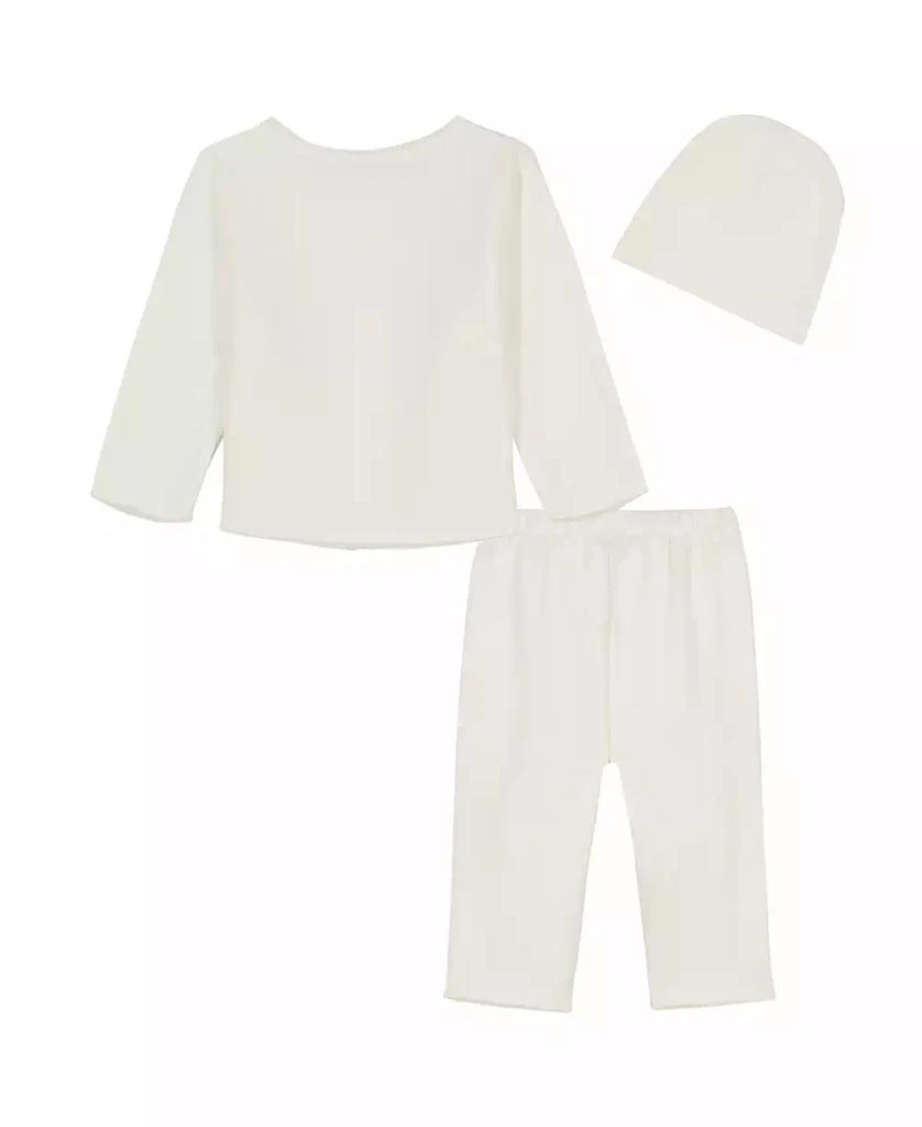 Calvin Klein Baby Boys 3-Piece Take-Me-Home Cardigan, Pant and Cap Set 2