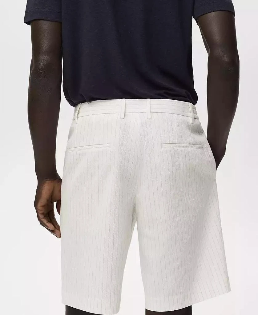 Mango Men's Slim-Fit Chino Cotton Bermuda Shorts 7