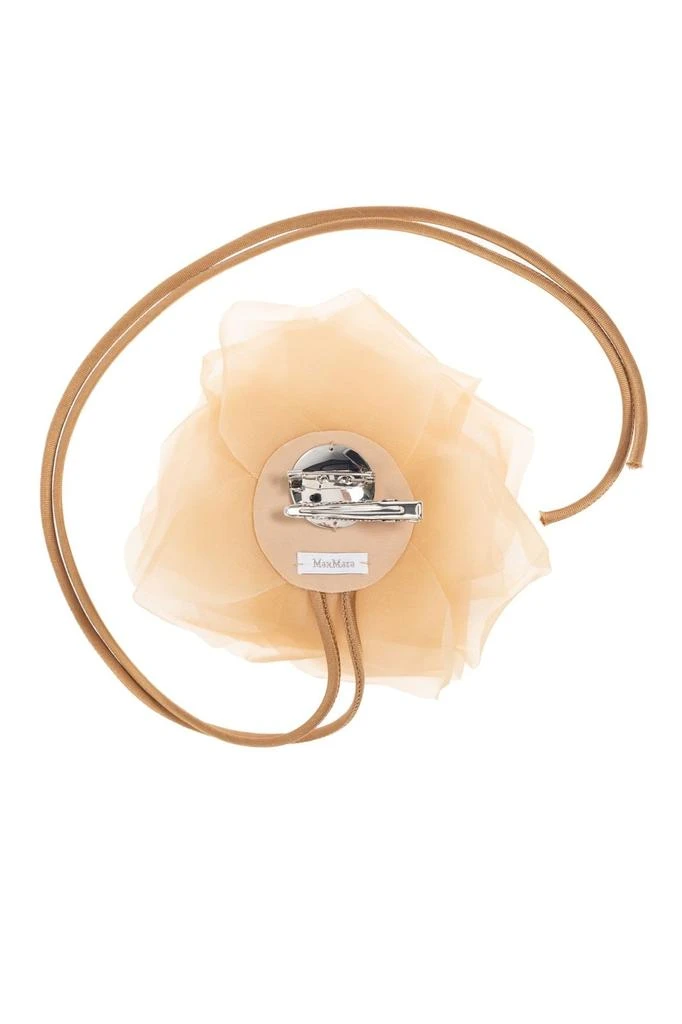 Max Mara Max Mara Jessy Logo Patch Brooch 2