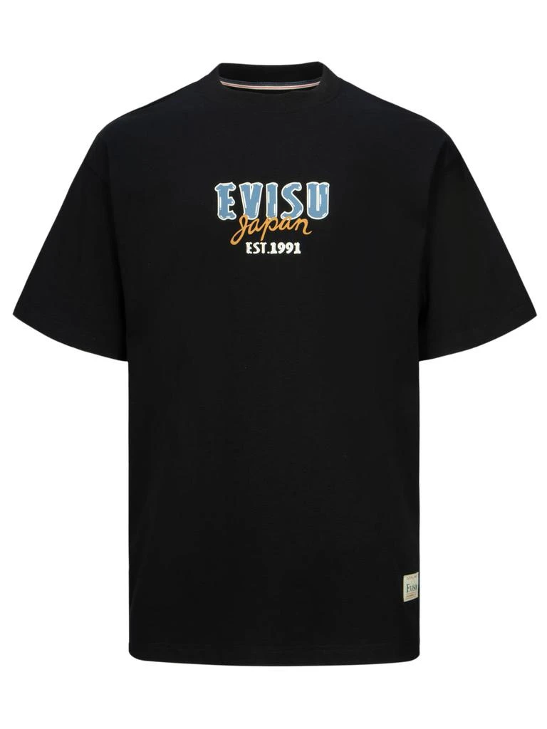 Evisu Kumadori Daruma Daicock Print T-shirt 1