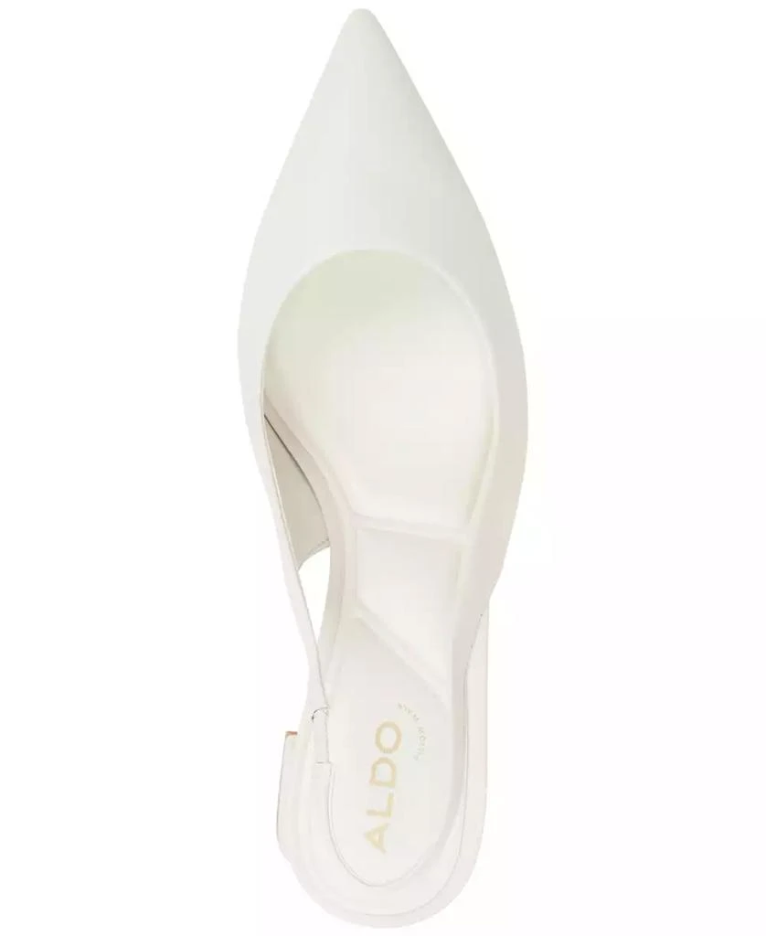 ALDO Women's Uliana Pointed-Toe Slingback Block-Heel Pumps 4