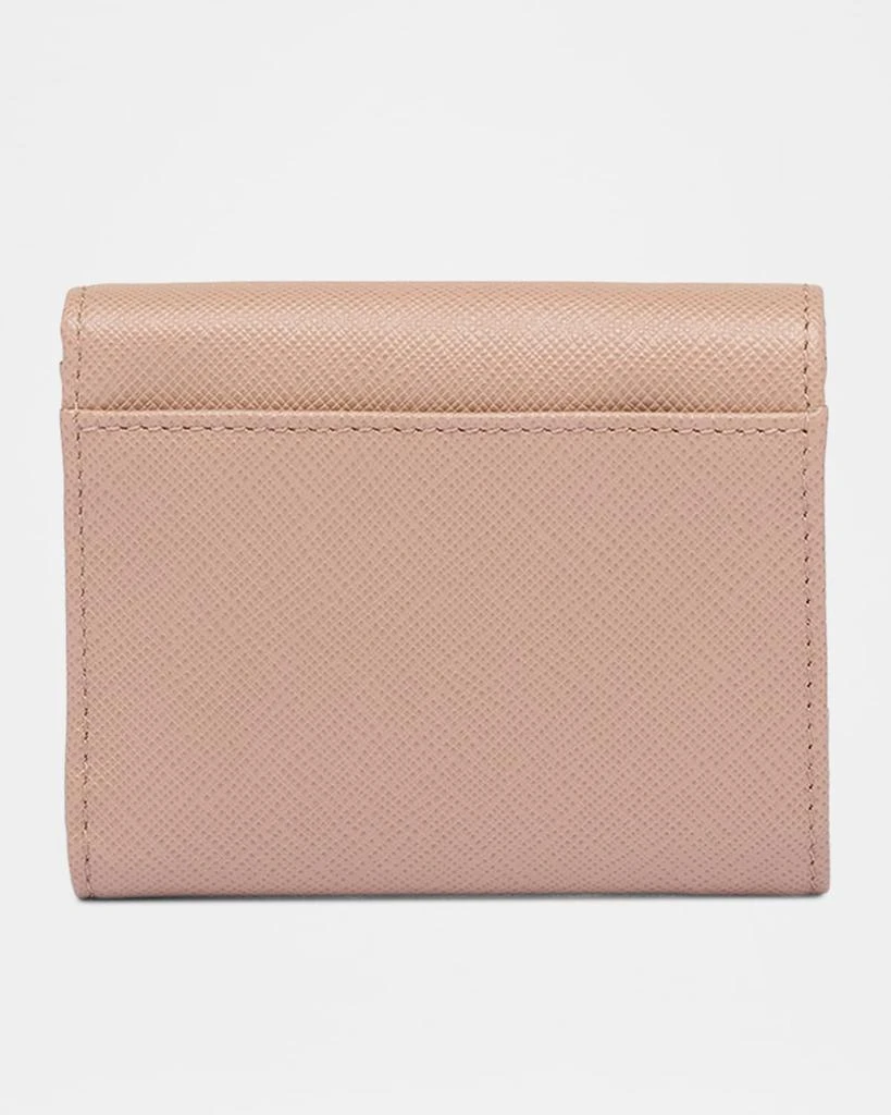 Prada Small Saffiano Leather Wallet 4