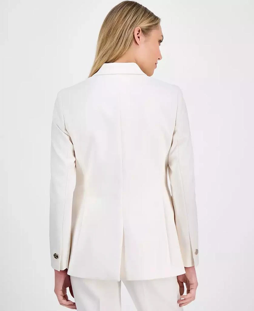 Anne Klein Women's One-Button Peak-Lapel Blazer 2