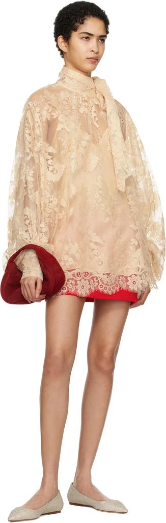 Jimmy Choo Silver Romy Ballerina Flats 5