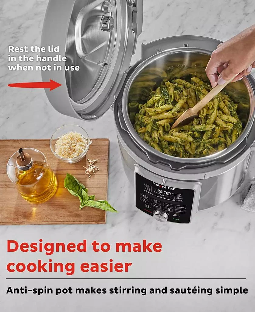 Instant pot Duo Plus 8 Qt. Multi-Use Pressure Cooker with Whisper-Quiet Steam Release 5