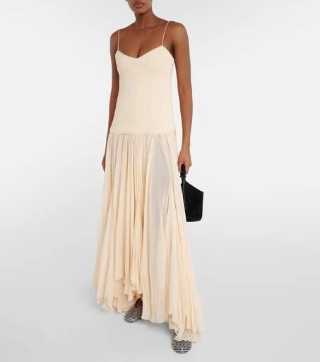 Khaite Marcy embellished ballet flats 2