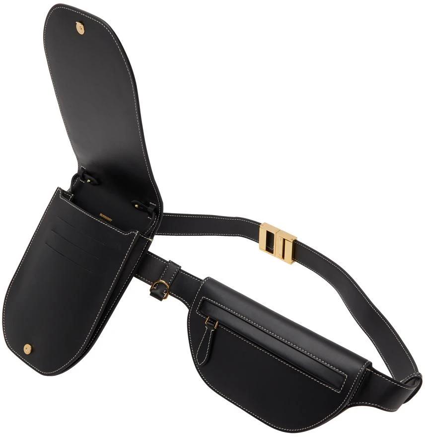 Burberry Black Leather Olympia Belt Bag 3