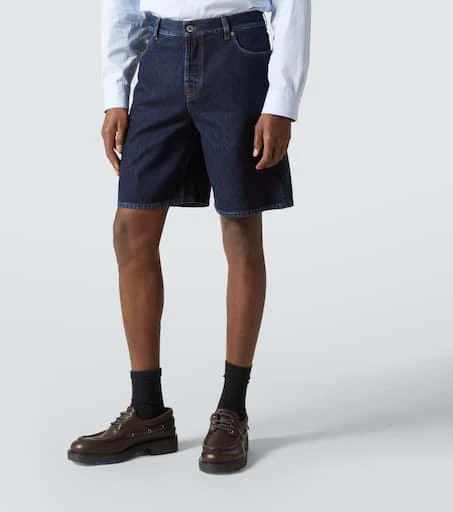 Burberry Mid-rise denim shorts 3