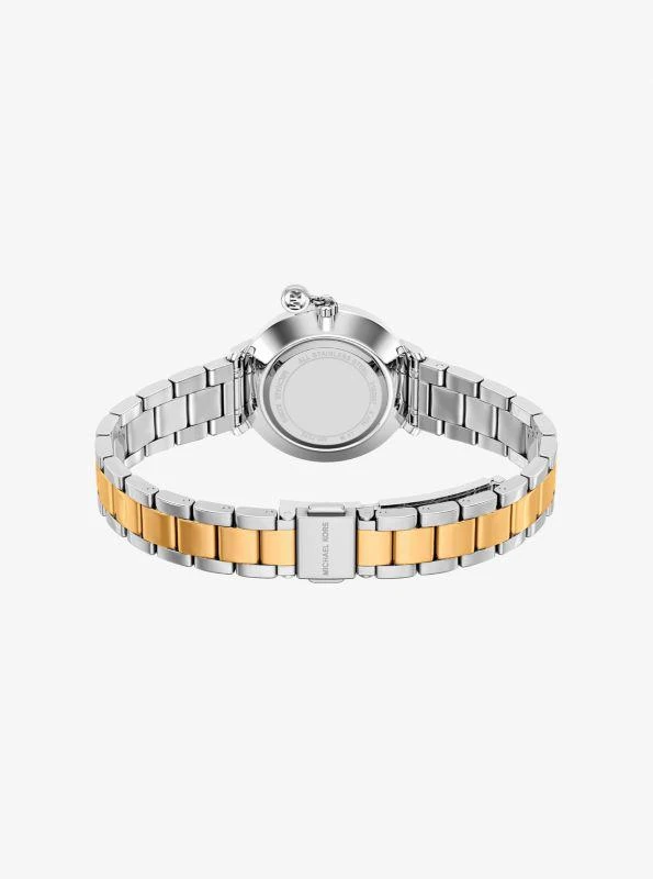 Michael Kors Mini Pyper Pavé Two-Tone Watch 4