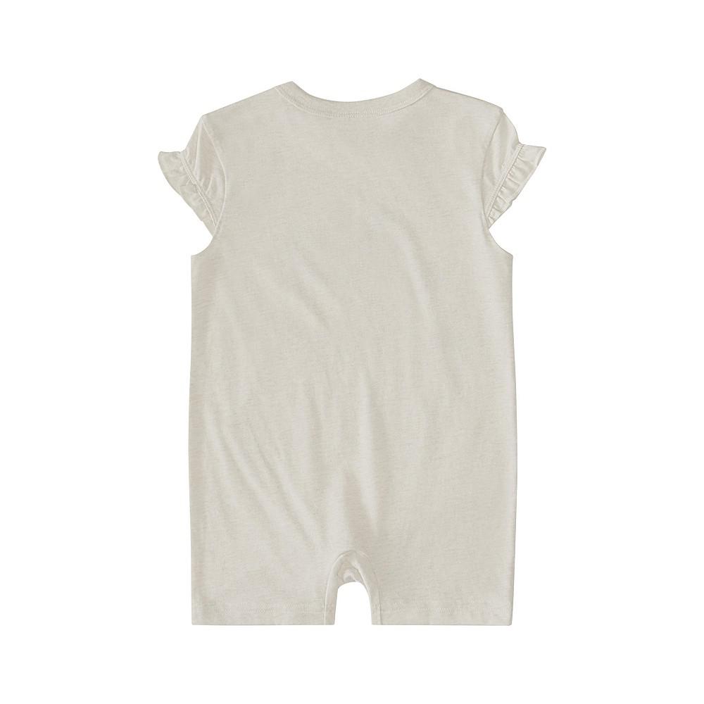 adidas Baby Girls Cap Sleeve Heather Romper