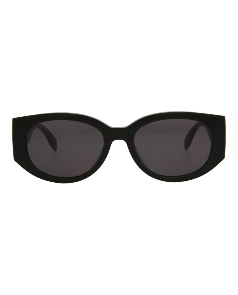 Alexander McQueen Round-Frame Acetate Sunglasses