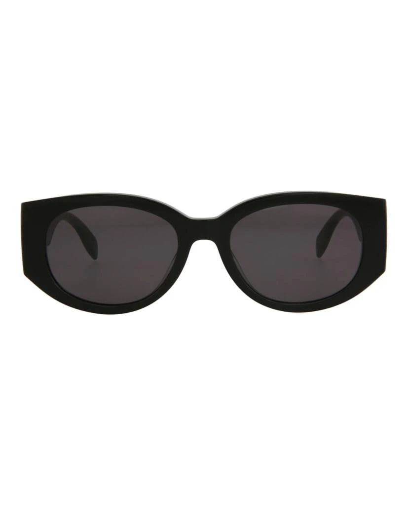 Alexander McQueen Round-Frame Acetate Sunglasses 1