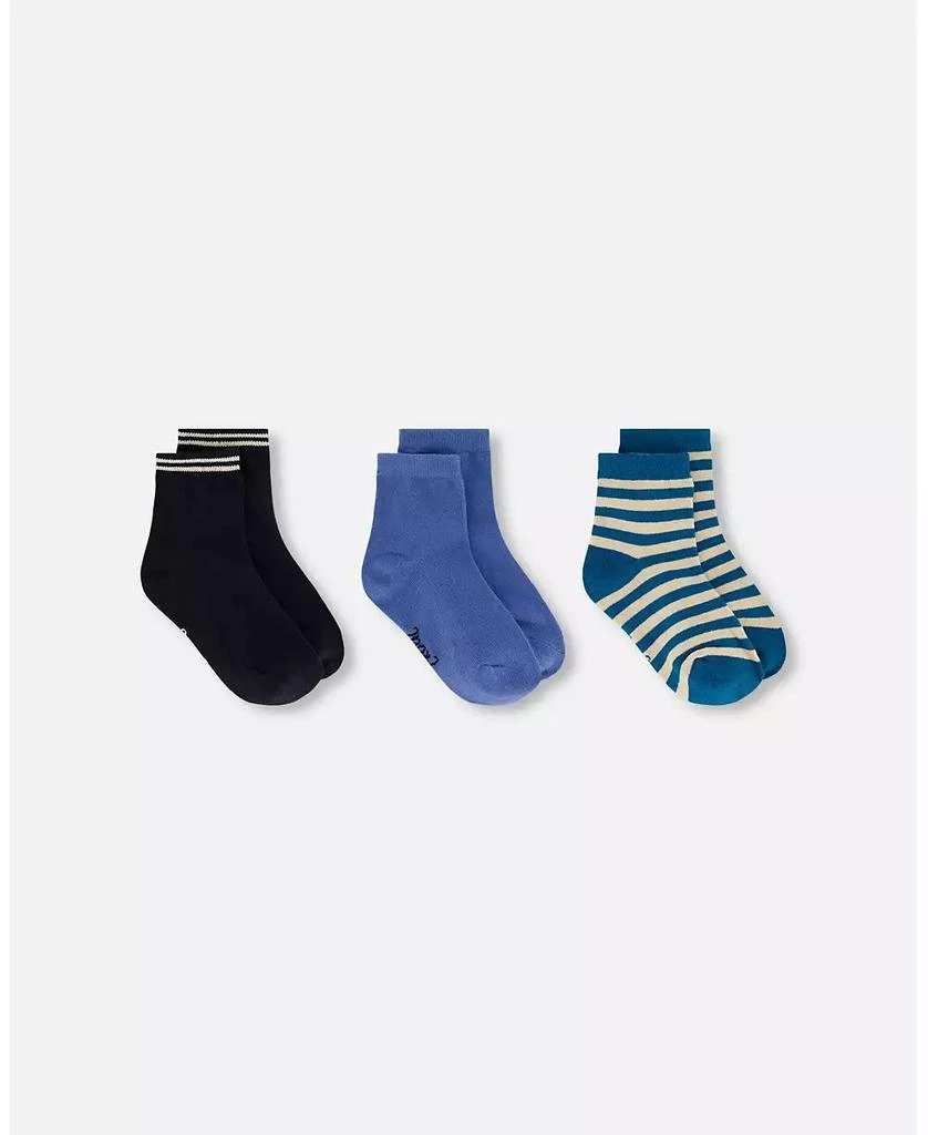 Deux par Deux Boys Socks (3 Pairs) Set