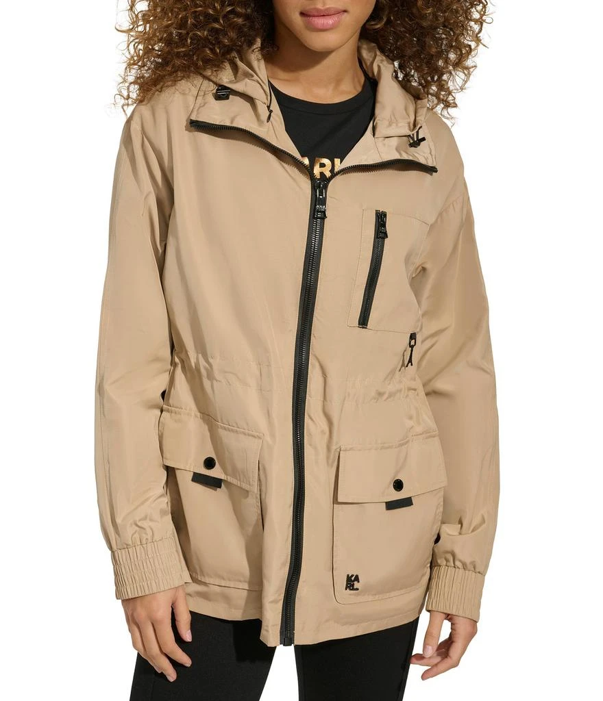 Karl Lagerfeld Paris HIDDEN HOOD ANORAK 1