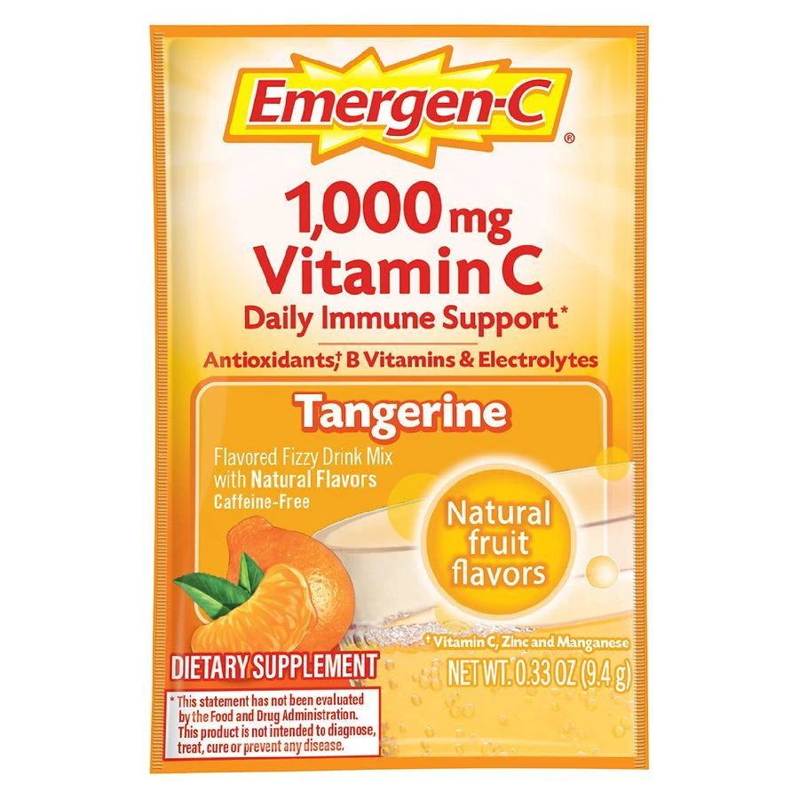 Emergen-C Daily Immune Support Drink with 1000 mg Vitamin C, Antioxidants & B Vitamins Tangerine 3