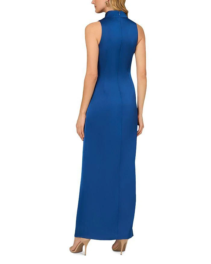Aidan Mattox Gathered Front Gown 4
