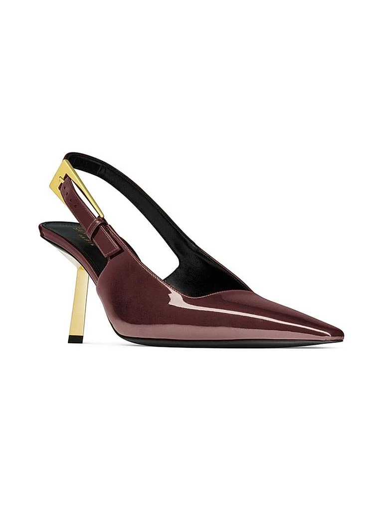 Yves Saint Laurent Lee Slingback Pumps in Patent Leather 2