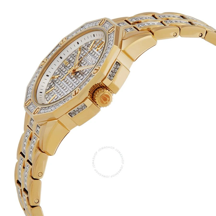 Bulova Bulova Octava Quartz Crystal Silver Dial Ladies Watch 98L302 2
