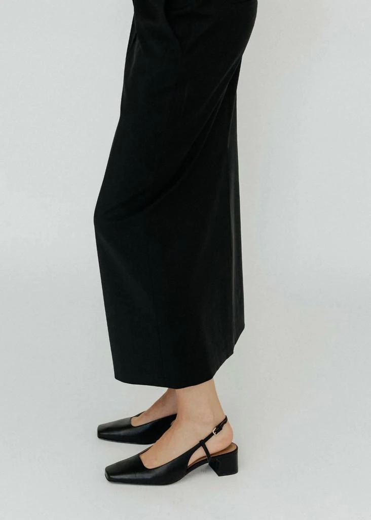 Flattered Women's Elin Sling Back Flats In Black 4