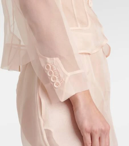 Simone Rocha Silk organza blouse 5