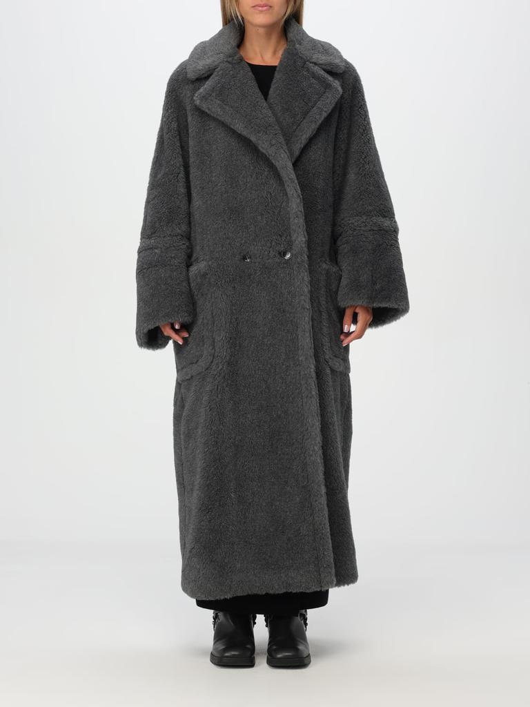 Max Mara Ivory wool blend Orma coat - Coats - BeyondStyle