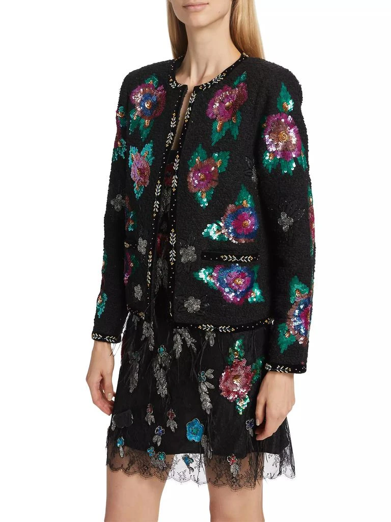 Sea Bethany Bouclé Sequin Jacket 4