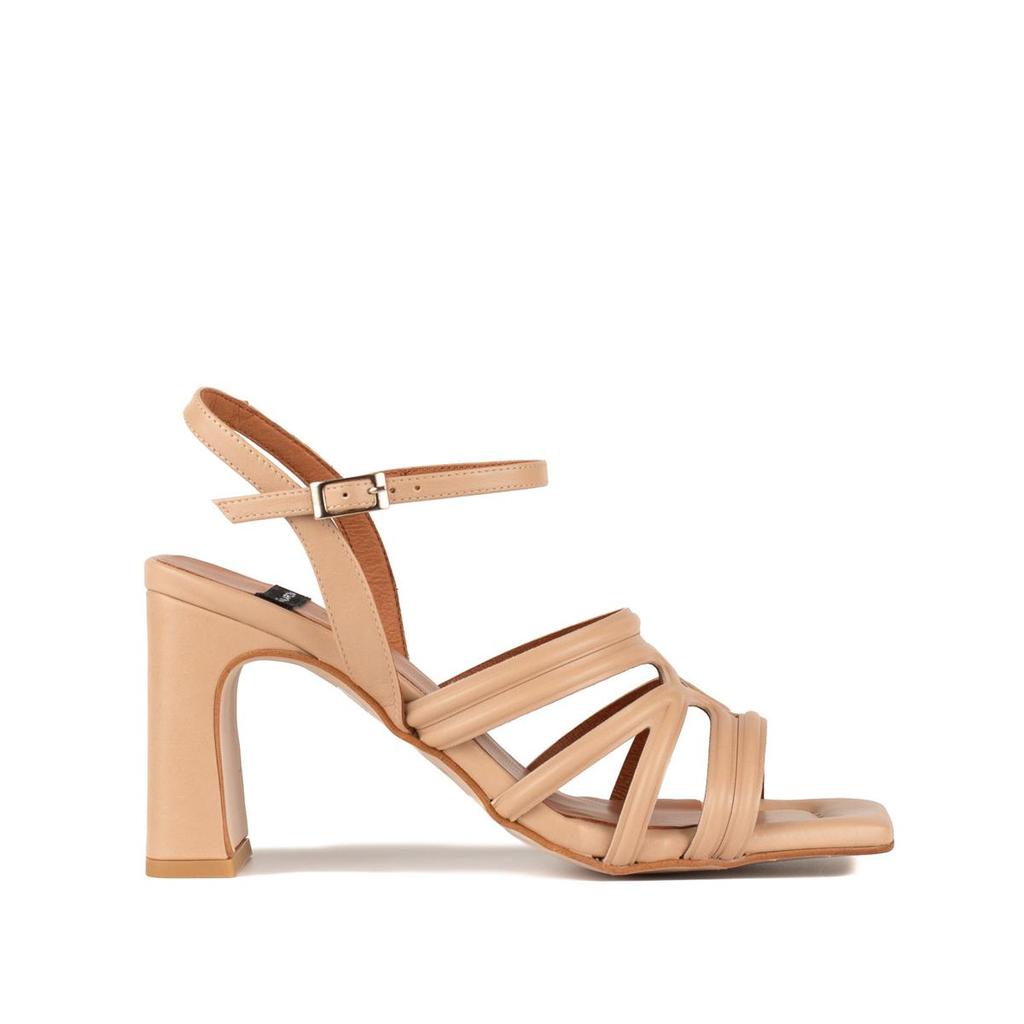 Angel Alarcon Angel Alarcon Palina Natural Heeled Sandal