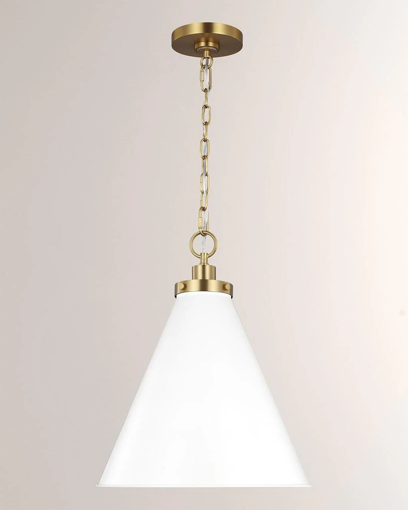 Visual Comfort Studio Wellfleet Medium Cone Pendant By Chapman
Myers