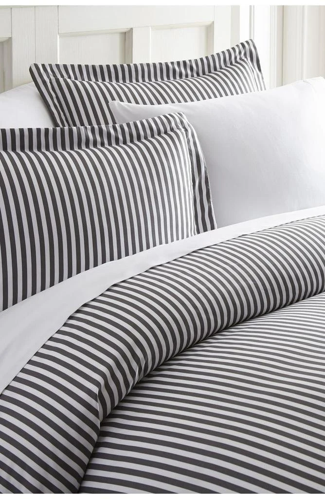 IENJOY HOME IENJOY HOME Premium Ultra Soft Ribbon Pattern 3-Piece Duvet Cover Set 1