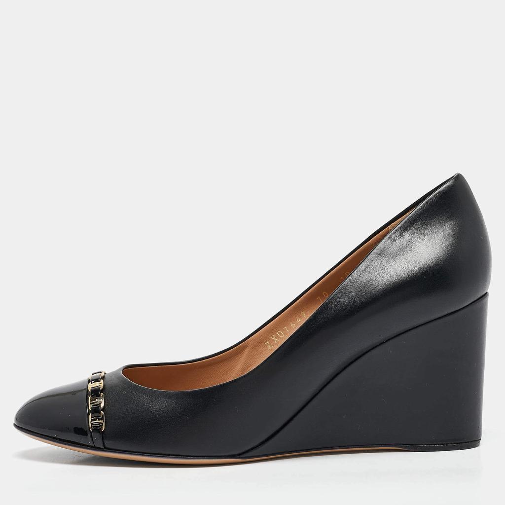 サンダル・ミュール FERRAGAMO Brick suede Renee wedges (01E3537587871C RAMAS) Salvatore Ferragamo Brick suede Renee wedges - Wedge Sandals