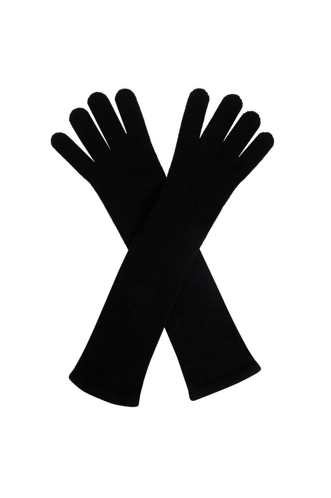 Max Mara Alaggio Cashmere Ribbed Gloves - Accessories