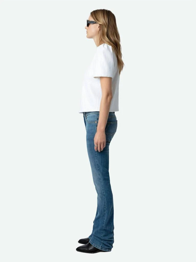 ZADIG & VOLTAIRE Zadig & Voltaire - Tchao Sequin Short Sleeve Top 3