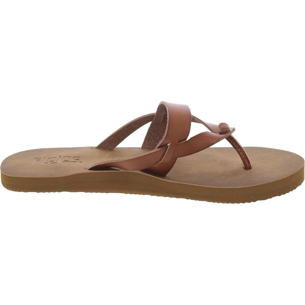 Flojos Priya Womens Slip On Padded Insole Flip-Flops 3