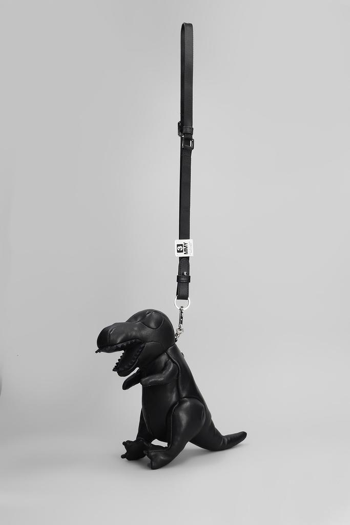Mihara Yasuhiro Waist Bag In Black Leather