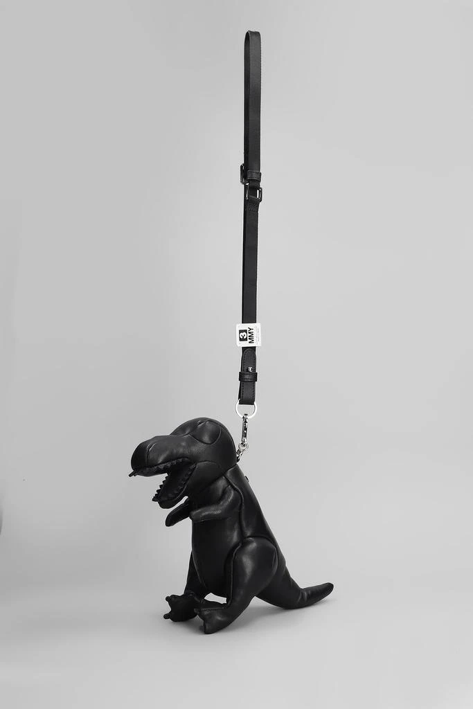 Mihara Yasuhiro Waist Bag In Black Leather 2