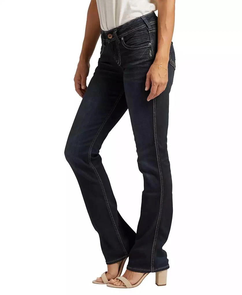 Silver Jeans Co. Suki Mid Rise Curvy Bootcut Jeans 3