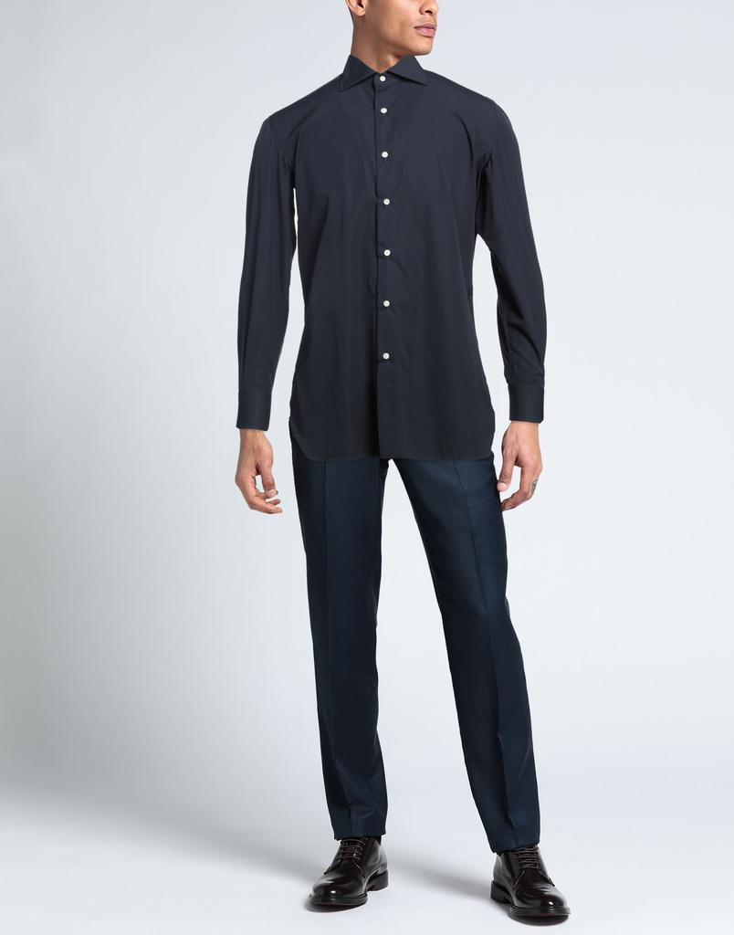 LUIGI BORRELLI NAPOLI Solid color shirt