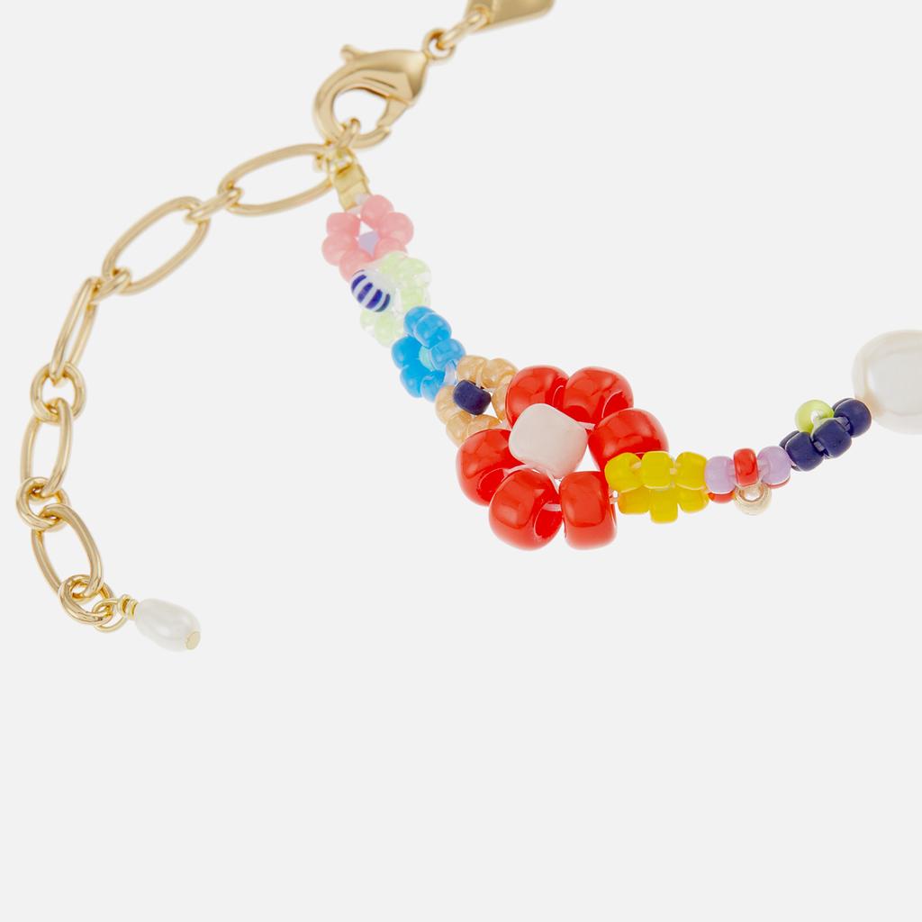 Anni Lu Anni Lu Mexi Flower Pearl and Glass Bead Bracelet