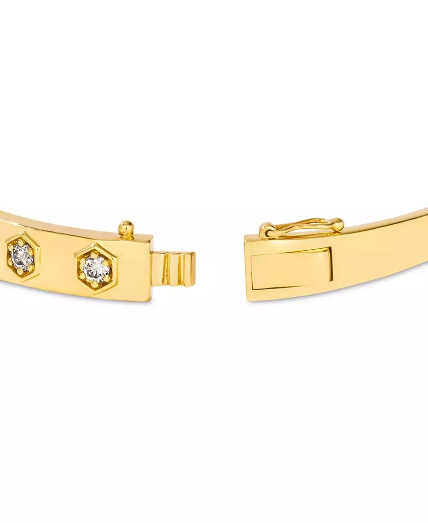 Le Vian Anywear Everywear® Nude Diamond Bangle Bracelet (1 ct. t.w.) in 14k Gold (Also Available in Rose Gold or White Gold)